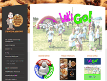 Tablet Screenshot of cookiedoughman.com